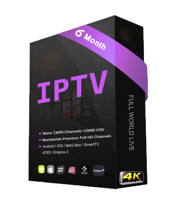 6 Month APOLLO IPTV 2 Connection